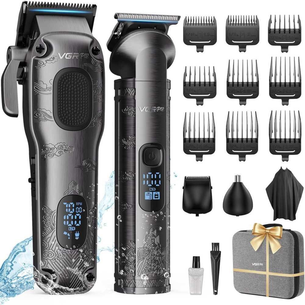 Cordless Hair Clippers Set