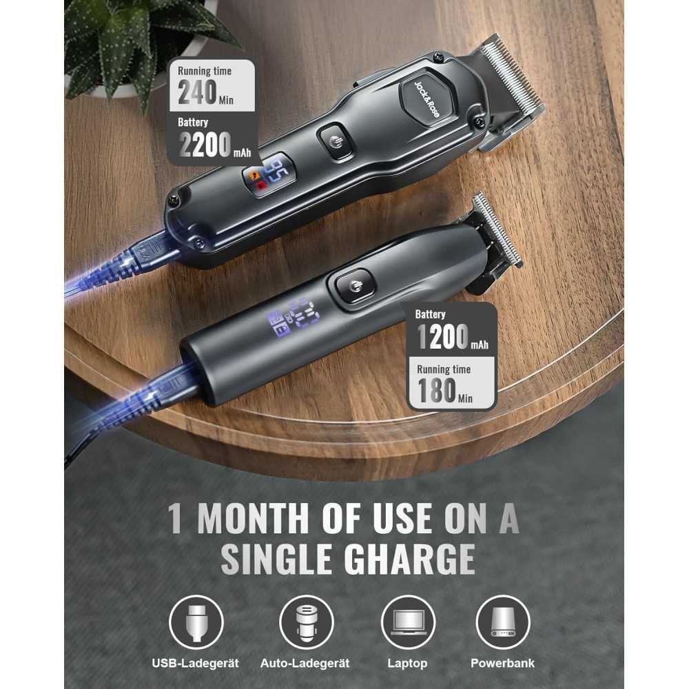 Cordless Barber Clippers Set | TekChoice Electronics