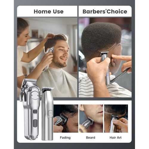 Barber Cordless Clippers and Trimmers Set | TekChoice Electronics