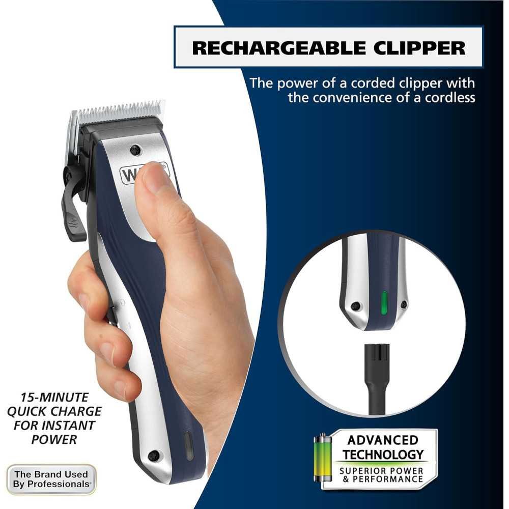 Lithium Ion Pro Rechargeable Cordless Hair Clippers | TekChoice Electronics