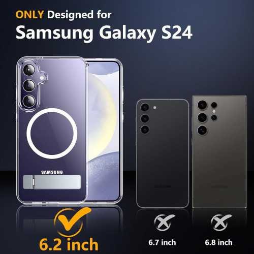 Samsung Galaxy S24 Ultra Case - The Invisible Kickstand & Military-Grade Drop Protection You Need | TekChoice Electronics