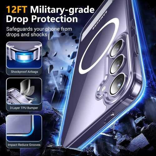 Samsung Galaxy S24 Ultra Case - The Invisible Kickstand & Military-Grade Drop Protection You Need | TekChoice Electronics