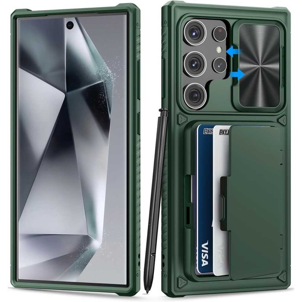 Samsung Galaxy S24 Wallet Case with Military-Grade Protection and Slide Camera Cover | TekChoice Electronics