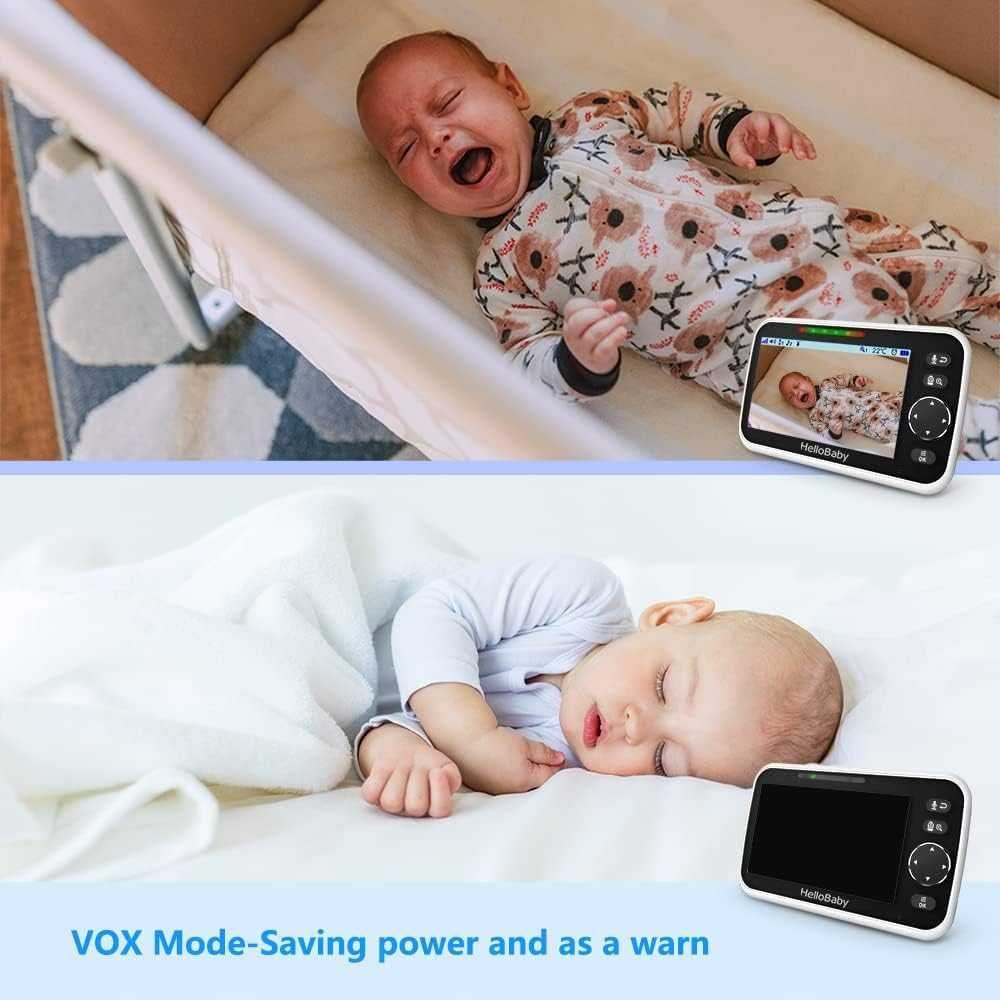 Baby Monitor with Long Battery Life, Remote Control Cameras, and Smart Features for New Parents | TekChoice Electronics