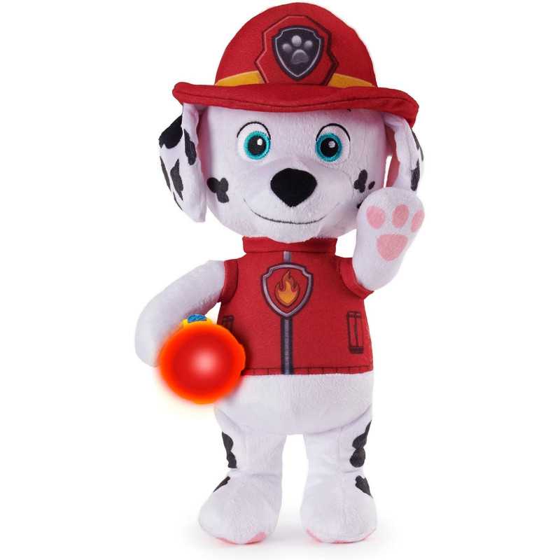 Paw Patrol Snuggle Up Marshall Plush with Flashlight and Sounds