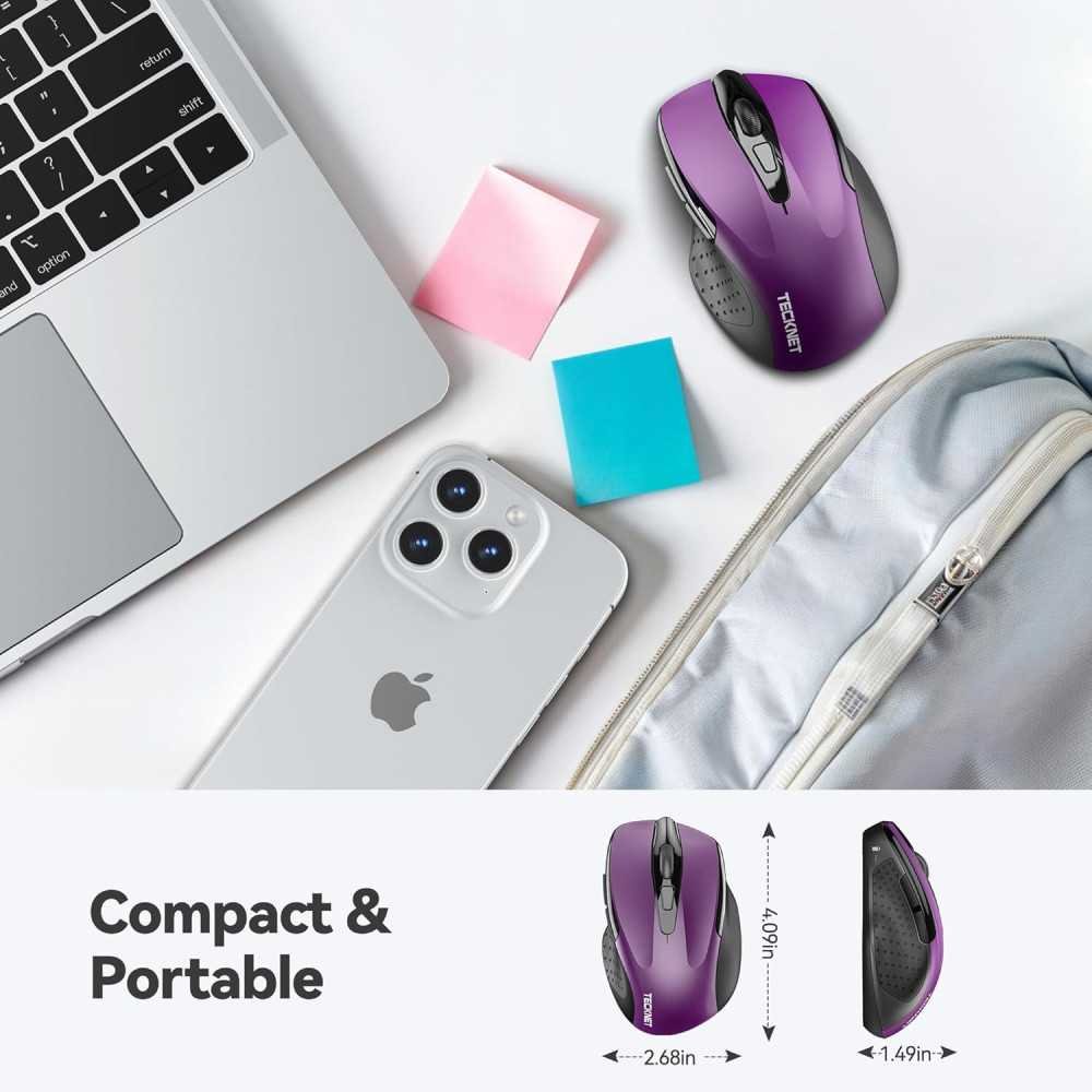 4000 DPI Wireless Mouse for Laptop | TekChoice Electronics