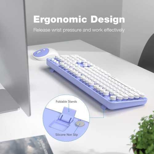 Wireless Keyboard and Mouse Combo for Effortless Typing & Navigation | TekChoice Electronics