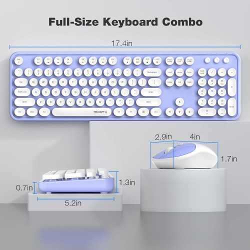 Wireless Keyboard and Mouse Combo for Effortless Typing & Navigation | TekChoice Electronics