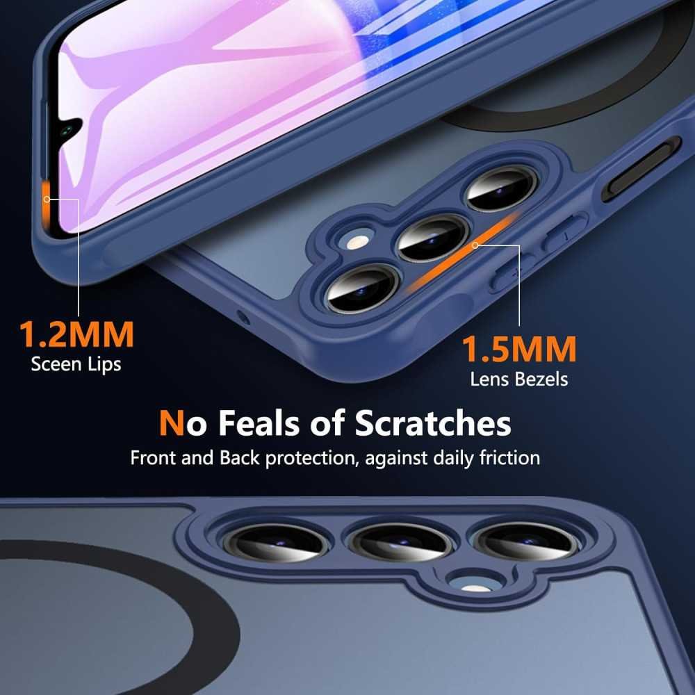 Magnetic Samsung Galaxy A15/16 5G Case with Tempered Glass Screen Protector | TekChoice Electronics