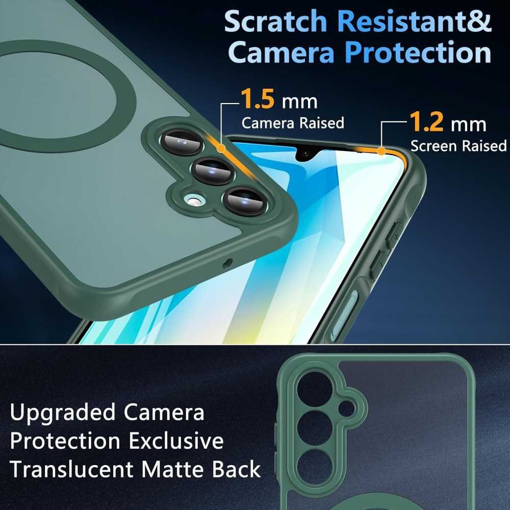 Magnetic Samsung Galaxy A15/16 5G Case with Tempered Glass Screen Protector | TekChoice Electronics