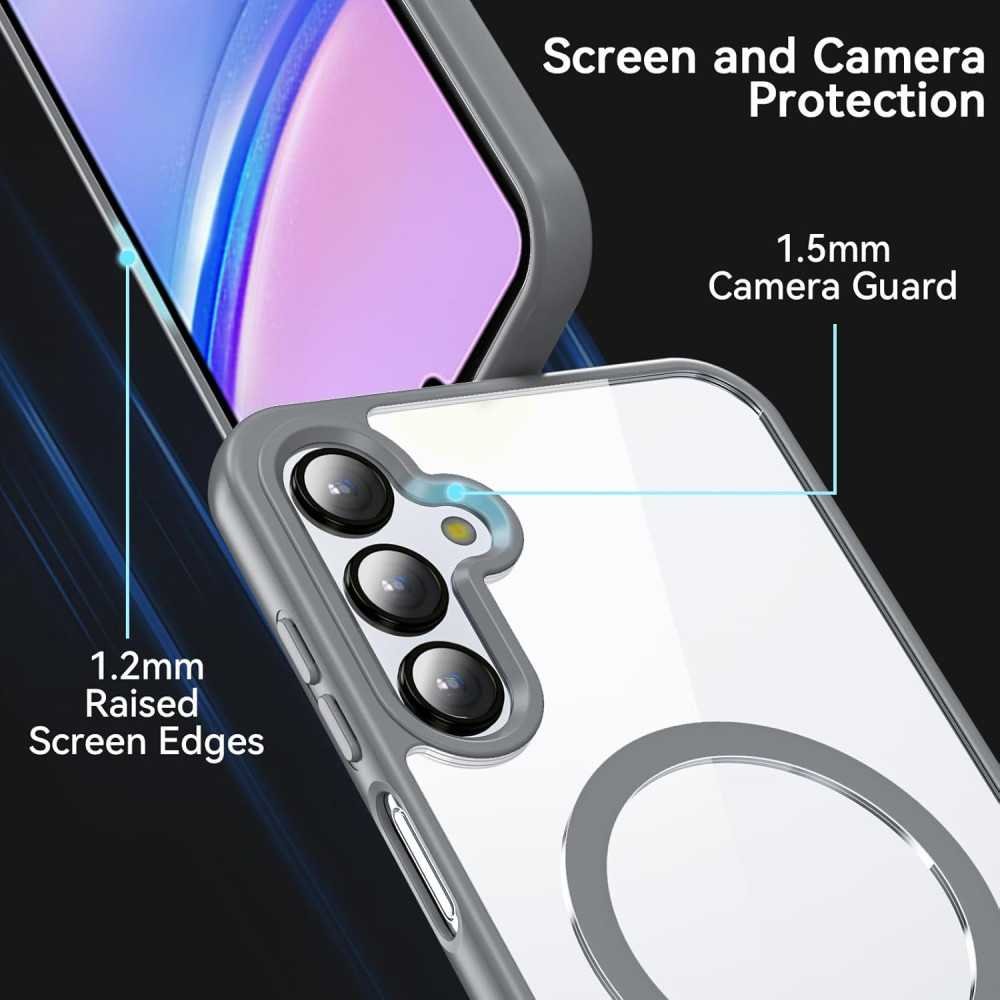 Magnetic Samsung Galaxy A15/16 5G Case with Tempered Glass Screen Protector | TekChoice Electronics