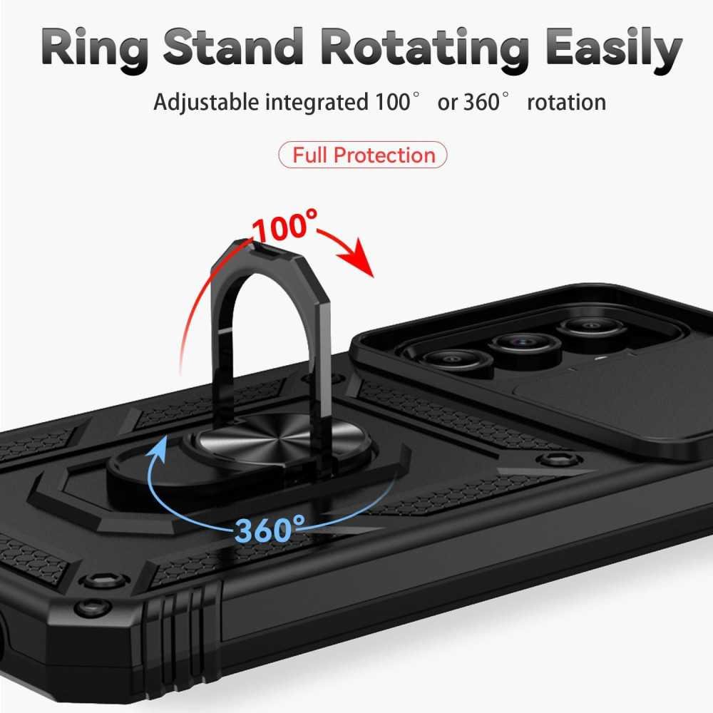 Military Grade Samsung Galaxy A15 5G Case with Screen Protectors and Magnetic Kickstand | TekChoice Electronics