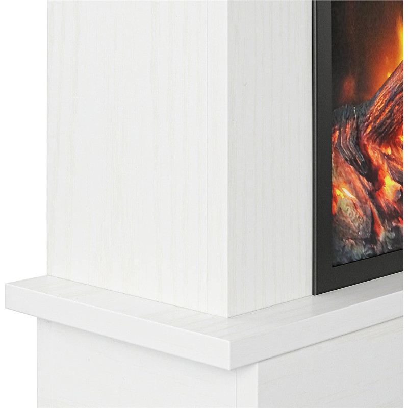 Ameriwood Home Ellsworth Fireplace with Mantel