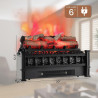Tangkula 20” Electric Fireplace Log Set Heater