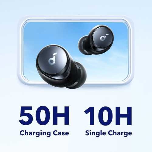 Space A40 Auto-Adjustable Wireless Earbuds w/ Premium Sound Quality and Comfort