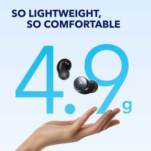 Space A40 Auto-Adjustable Wireless Earbuds w/ Premium Sound Quality and Comfort