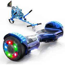 HS2.01 Certified Hoverboard with Bluetooth and Flash Wheel