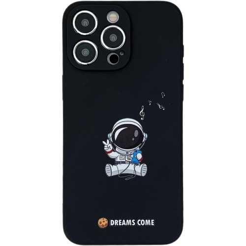 iPhone XS / XR /13 / 14 / 15 / 16 Pro Max Cool Cartoon Astronaut Space Planet Moon Cute Case | TekChoice Electronics