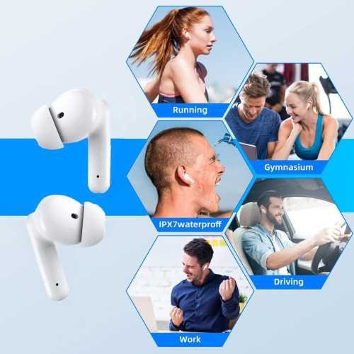 Wireless Earbuds w/ Noise Cancelling and IPX7 Waterproof for Sports | TekChoice Electronics