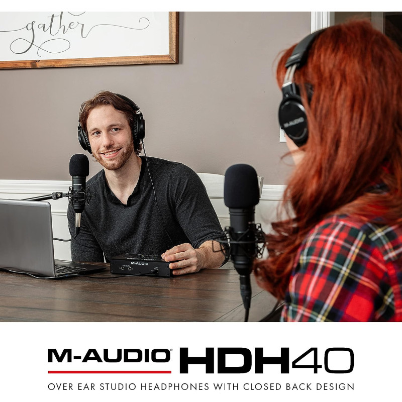 M-Audio HDH40 Over Ear Studio Headphones