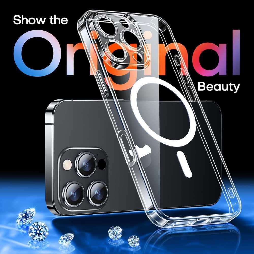 Magnetic iPhone 15 / 16 Pro Max Case with Full Camera Protection and Magsafe Compatibility | TekChoice Electronics