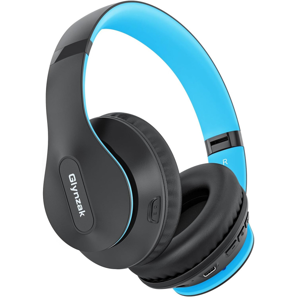 Glynzak Wireless Bluetooth Over-Ear Headphones