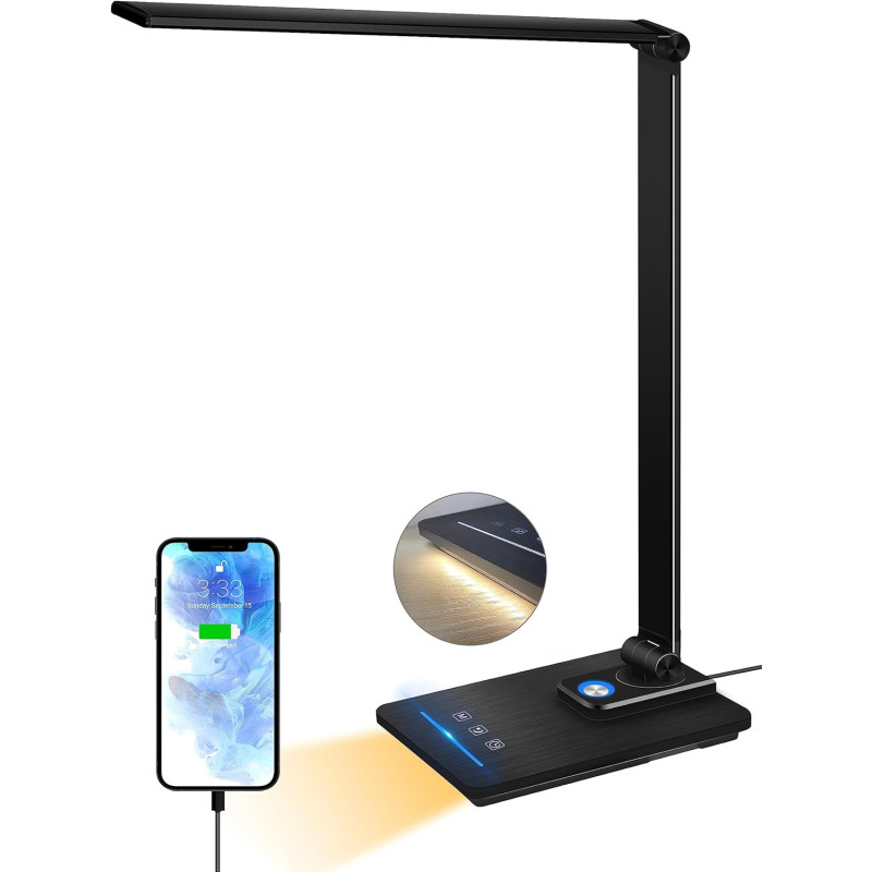 Eye-friendly Dimmable Desk Lamp