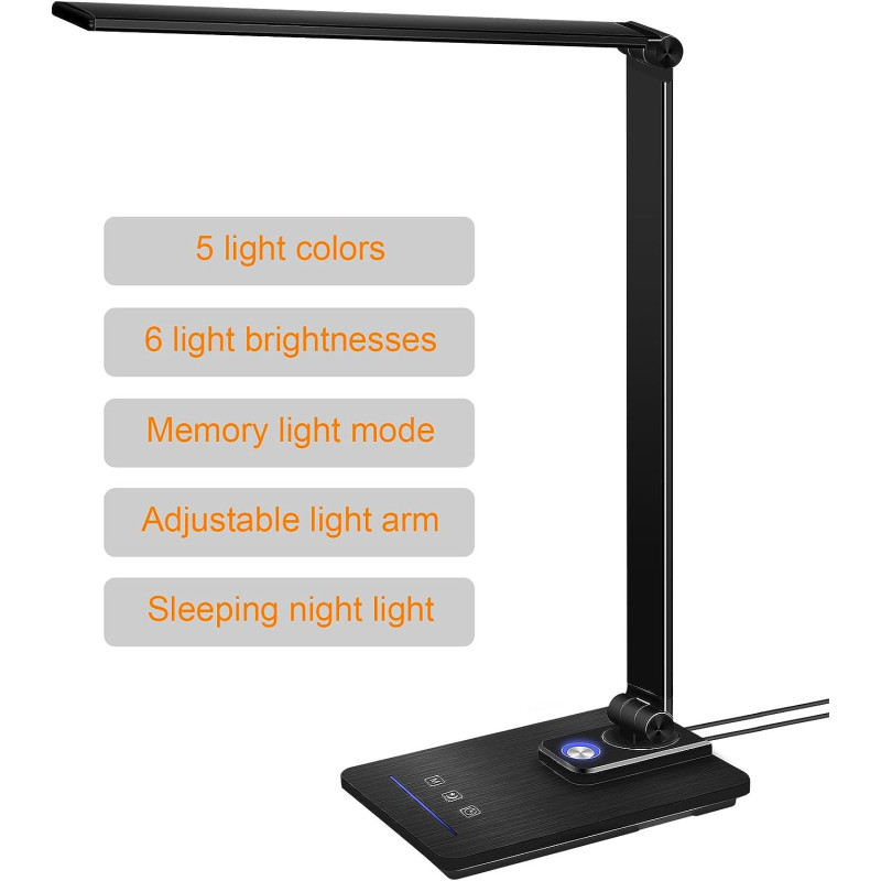 Eye-friendly Dimmable Desk Lamp