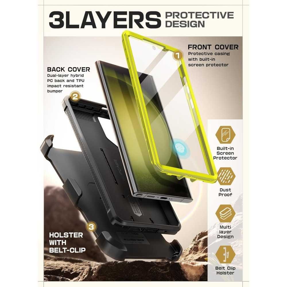 Pro Samsung Galaxy S24 Ultra Case with Stand | TekChoice Electronics