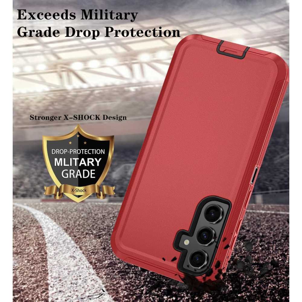 Heavy Duty Case with HD Screen Protector for Samsung Galaxy S24 Plus | TekChoice Electronics