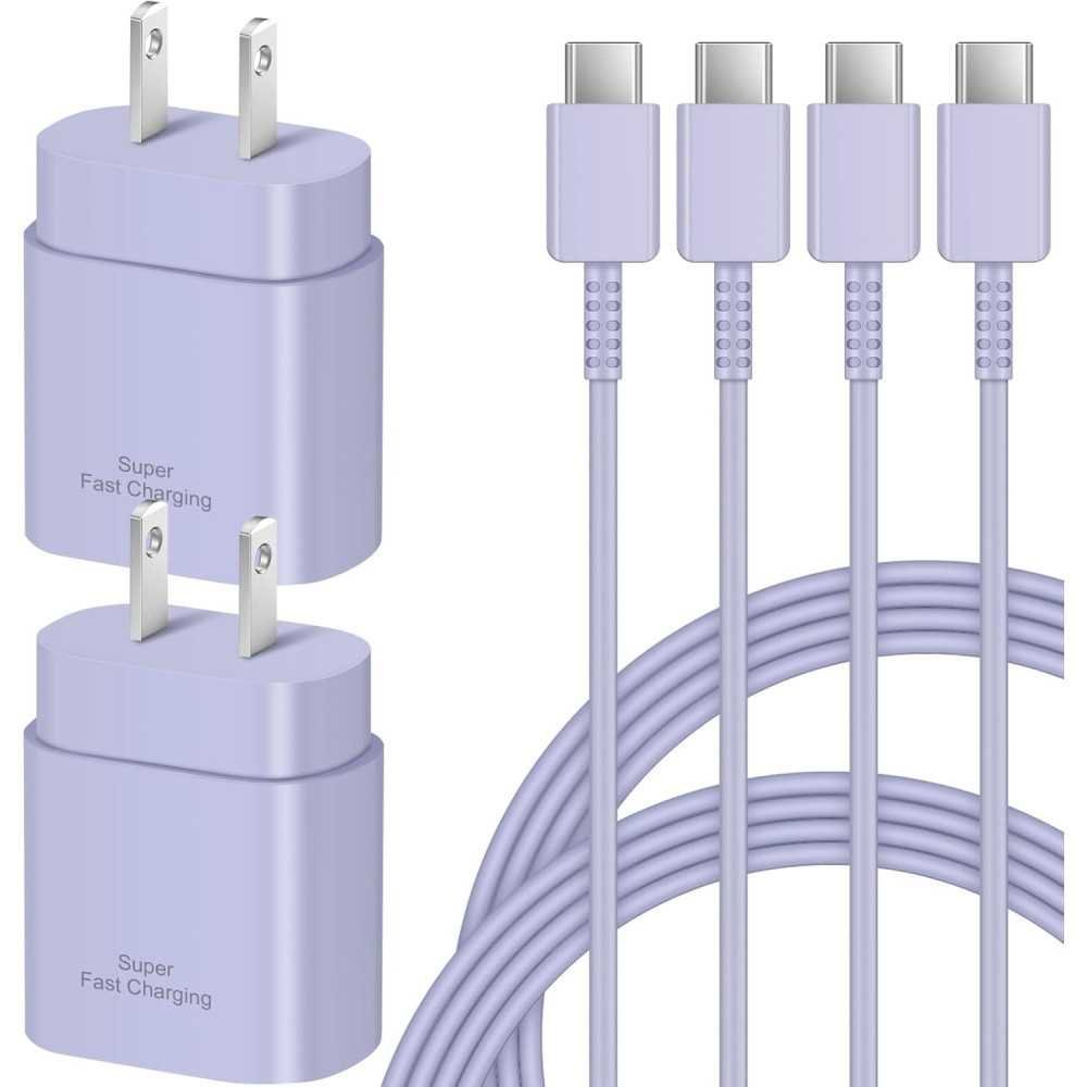 25W Fast Charging Samsung Type C Chargers | TekChoice Electronics