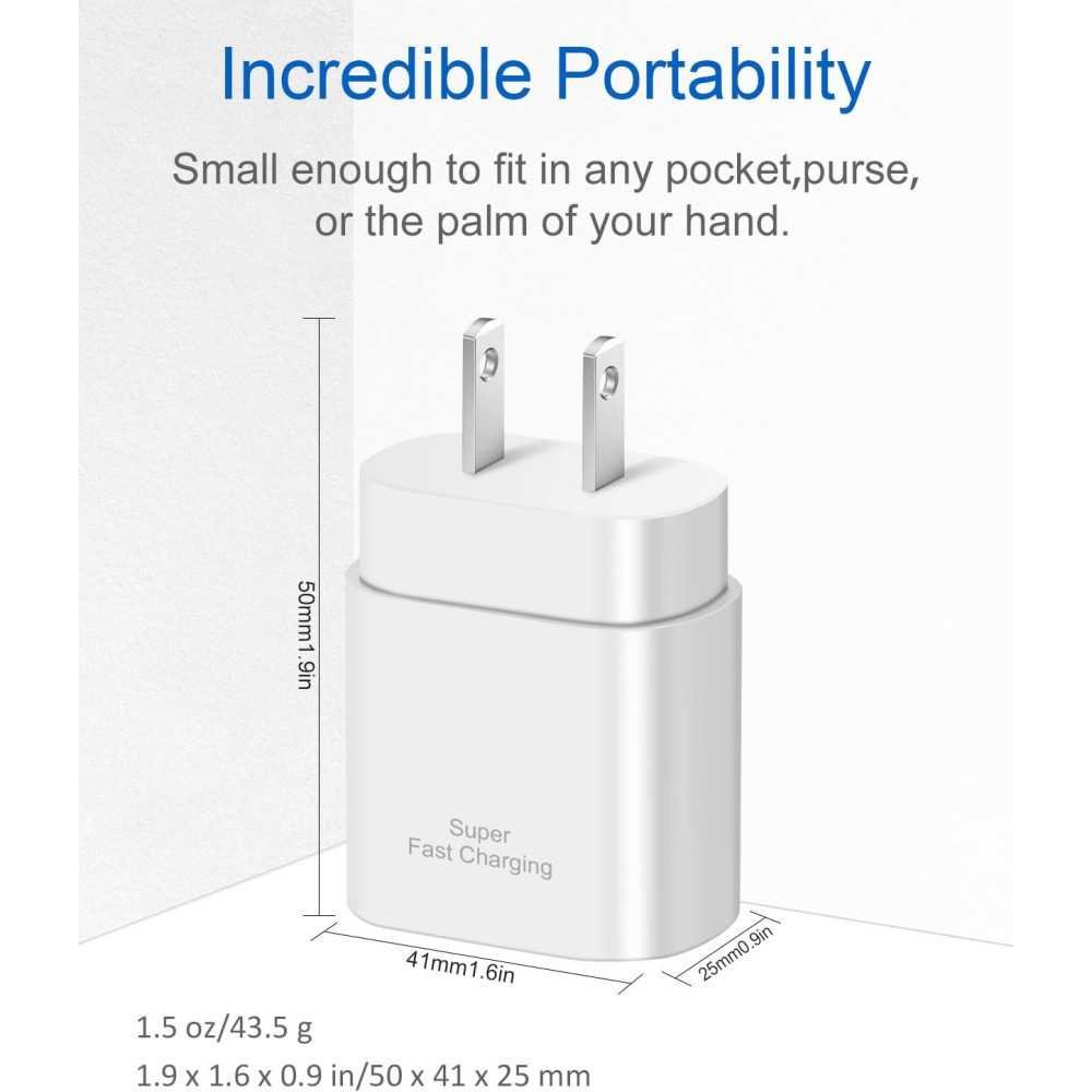 25W Fast Charging Samsung Type C Chargers | TekChoice Electronics
