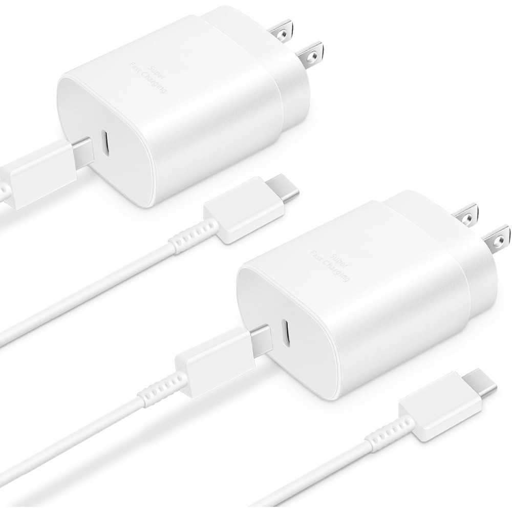 Dual Pack 25W Type C Chargers for Lightning Fast Charging | TekChoice Electronics