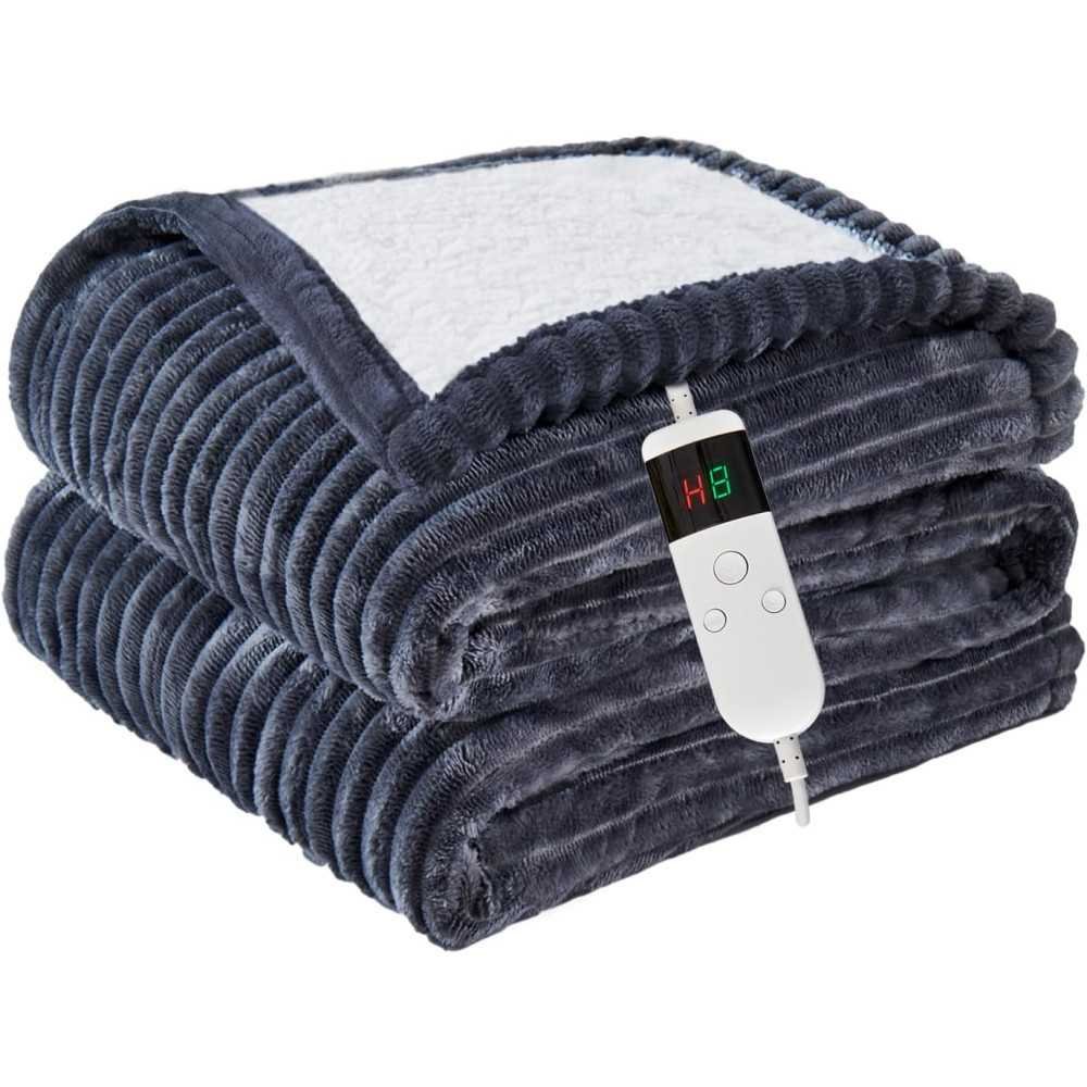 Electric Heated Throw Blanket for All-Day Warmth and Relaxation | TekChoice Electronics