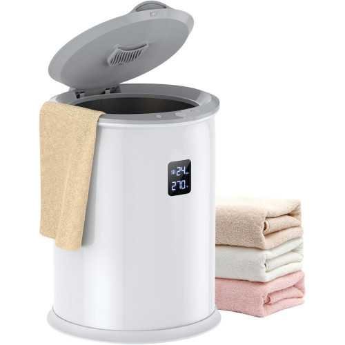 Large Towel Warmer with Timer and LED Display for a Spa-like Experience | TekChoice Electronics