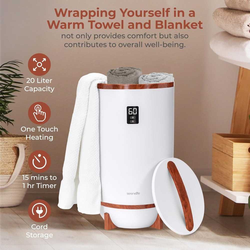 Towel and Blanket Warmer for Luxurious Relaxation | TekChoice Electronics