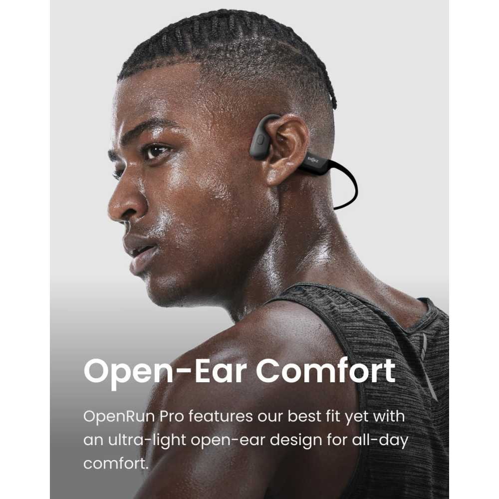 OpenRun Pro - Open-Ear Bluetooth Bone Conduction Sport Headphones for an Epic Running | TekChoice Electronics