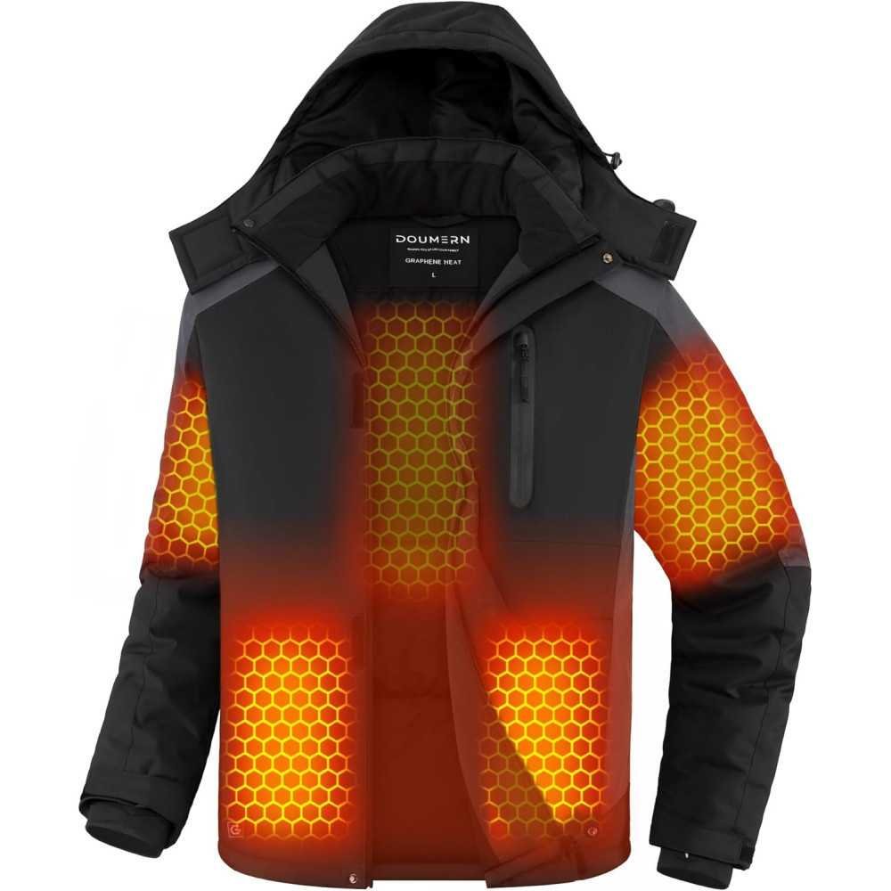 Graphene Men's Heated Jacket with Long-Lasting Power | TekChoice Electronics