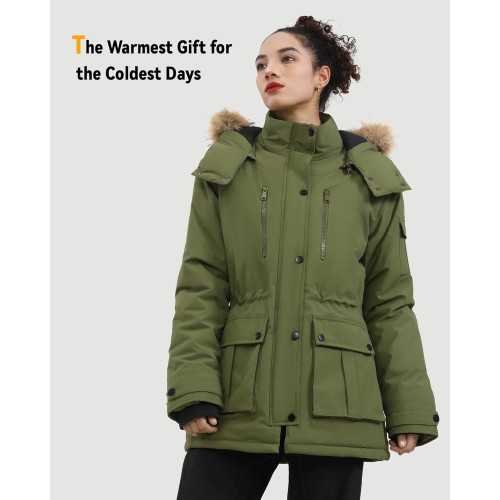 Women's Graphene Heated Jacket with Long-lasting Battery in Waterproof and Windproof Design | TekChoice Electronics