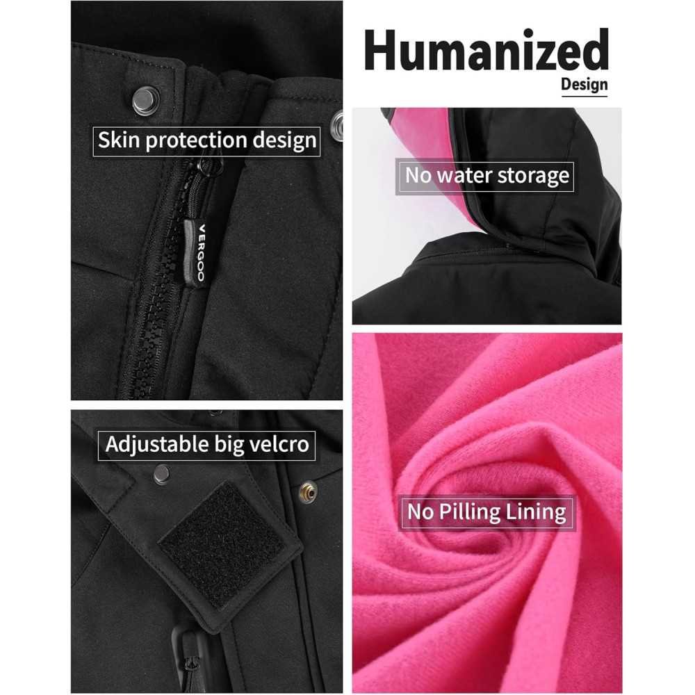 Graphene Heated Waterproof Jackets for Women - Powered by 18400mAh Battery Pack | TekChoice Electronics