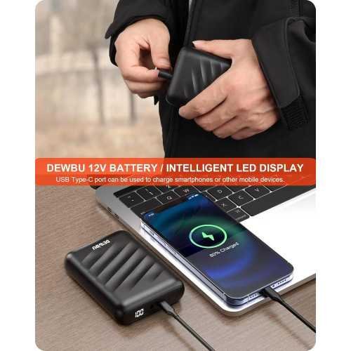 Electric Heated Jacket for Women with Portable 12V Battery Pack | TekChoice Electronics
