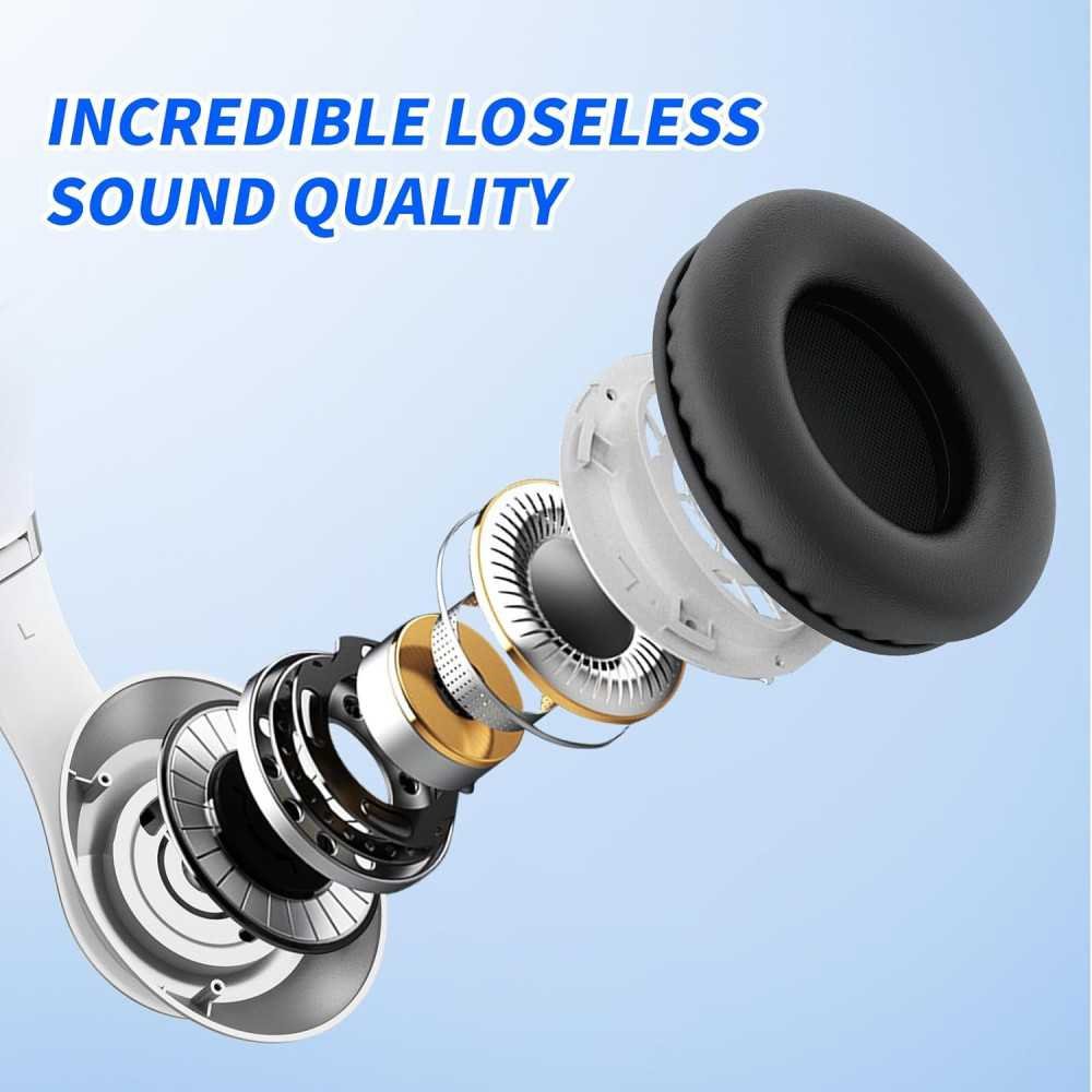 HiFi Stereo w/ 65H Playtime Wireless Bluetooth Headphones | TekChoice Electronics