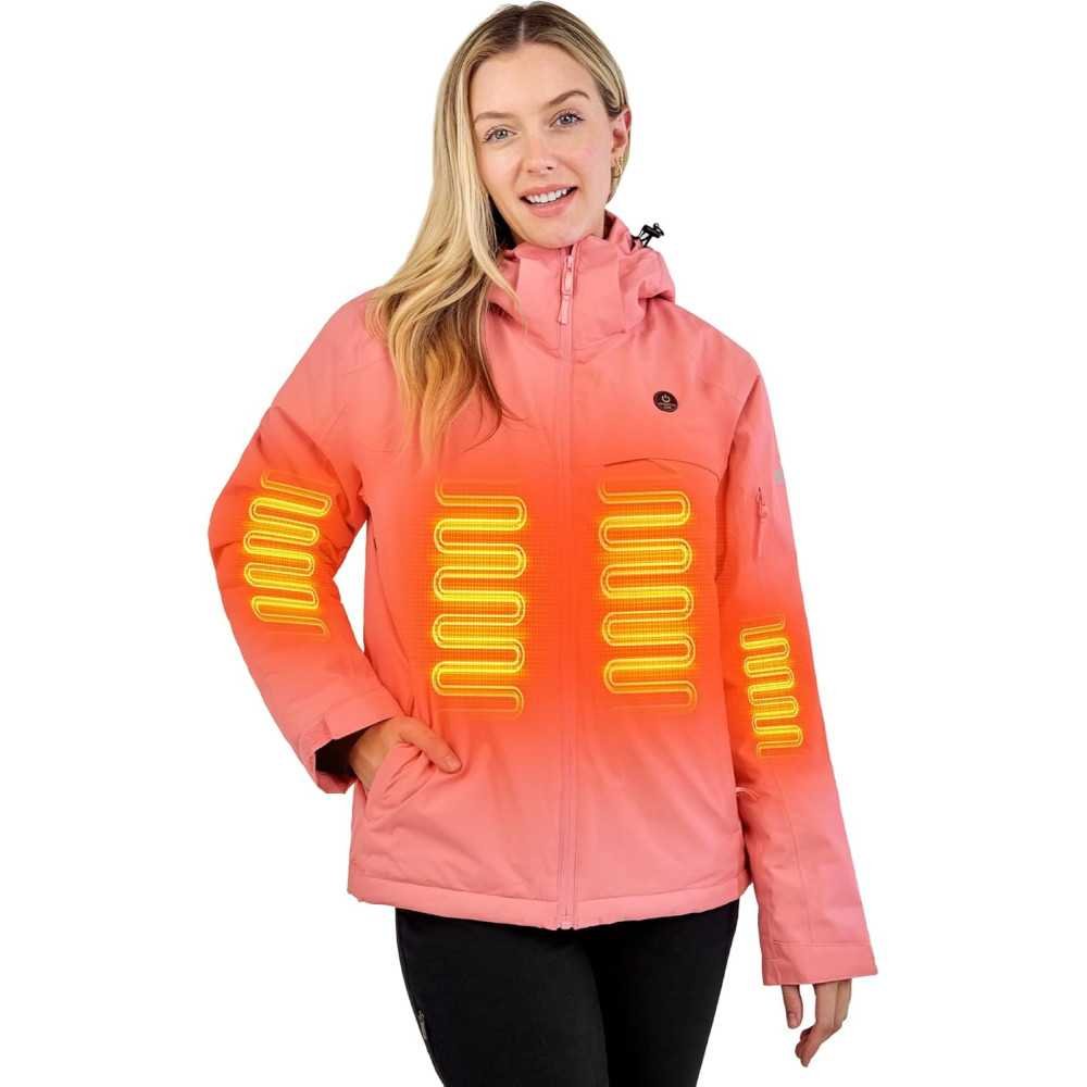 Heated Ski Jacket for Women to Brave the Winter Chill | TekChoice Electronics