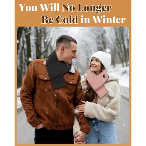 Rechargeable Heated Scarf & Shoulder Wrap for Winter | TekChoice Electronics