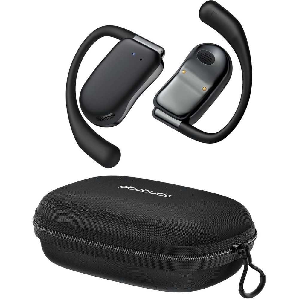 Wireless Earbuds for Sport Enthusiasts w/ 80Hrs Playback and Stylish Zipper & Lanyard Case | TekChoice Electronics