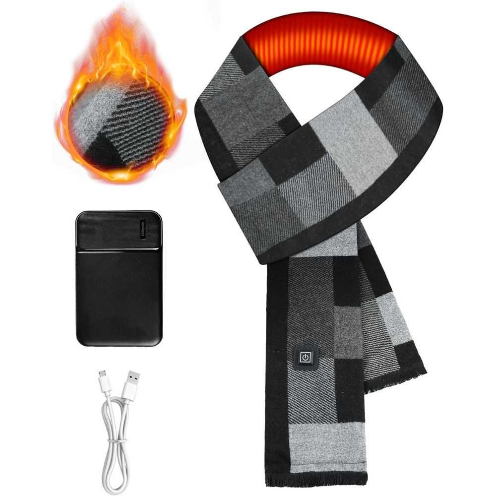 Electric Neck Heating Pad and Winter Scarf Fusion for Cold Weather Comfort | TekChoice Electronics