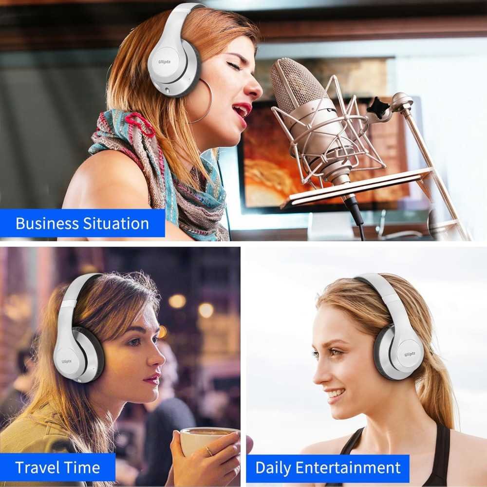 HiFi Stereo w/ 65H Playtime Wireless Bluetooth Headphones | TekChoice Electronics