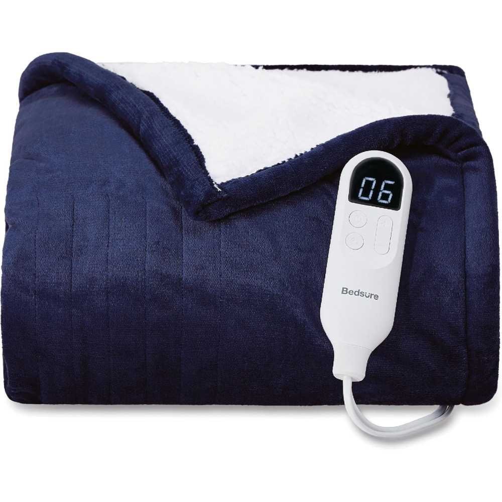 Electric Blanket with Dual Control and Timer Settings | TekChoice Electronics