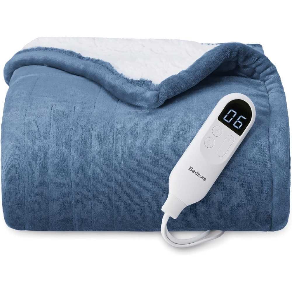 Electric Blanket with Dual Control and Timer Settings | TekChoice Electronics