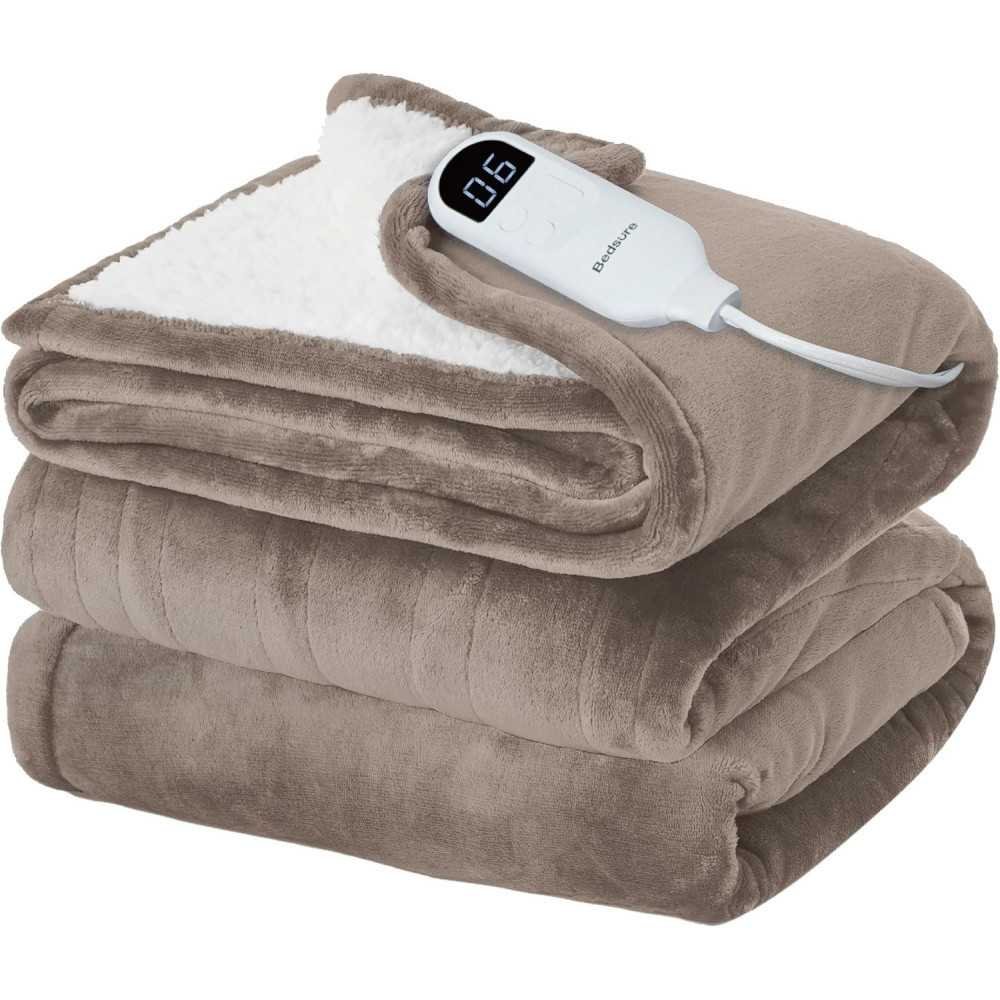 Electric Blanket with Dual Control and Timer Settings | TekChoice Electronics